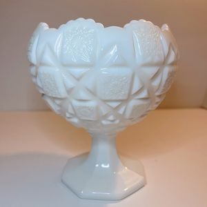 Westmoreland Vintage Milk Glass Compote